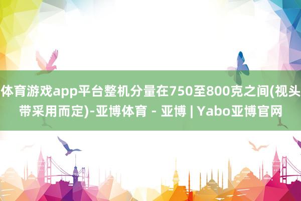 体育游戏app平台整机分量在750至800克之间(视头带采用而定)-亚博体育 - 亚博 | Yabo亚博官网
